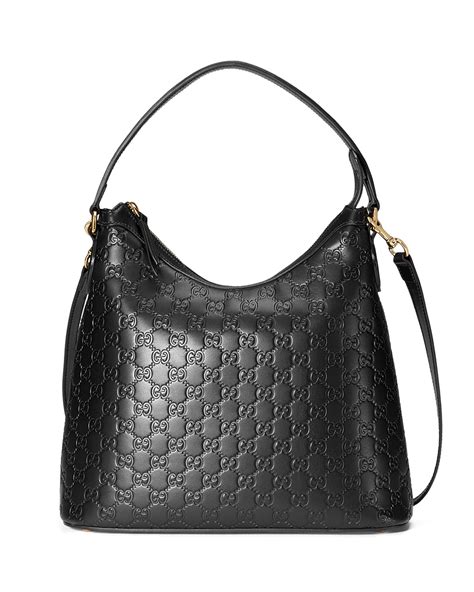 gucci microguccissima bag black|Gucci guccissima hobo bag.